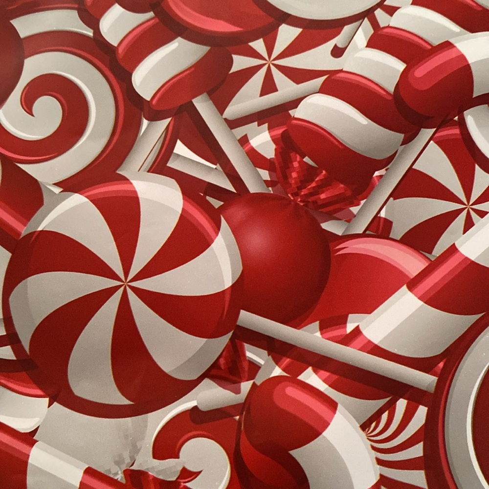 Candy Cane Lollipop Designer Poly Mailers Envelopes Printed Bags 10x13 (25 Pack - Picture 8 of 11